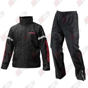 Komine RK 543 Rainwear Black