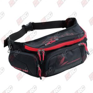 RS Taichi RSB 267 5L Black Red Waist Bag