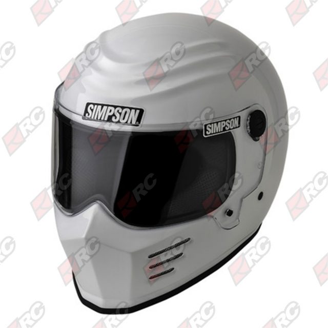 Simpson Outlaw Bandit White Gloss