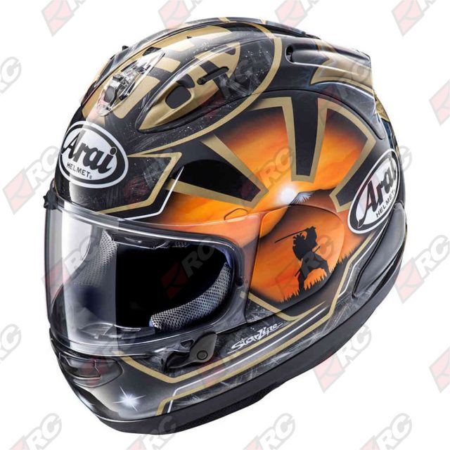 Arai RX7X Pedrosa Spirit Gold SNI