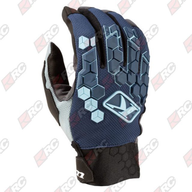 Klim Dakar Ice Blue Gloves