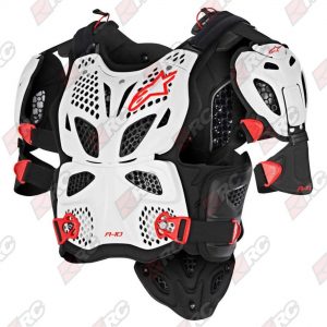 Alpinestars A10 Full Body White Black Red