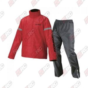 Komine RK 543 Rainwear Red Raincoat