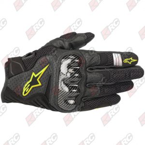 Alpinestars SMX-1 Air V2 Black Yellow Gloves