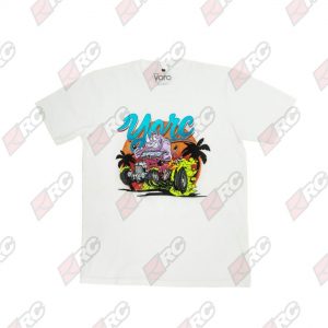 YORC B01 Rhino 2 Art Work White T-Shirt