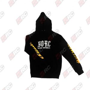 YORC B01 Chop Chop Art Work Black Hoodie