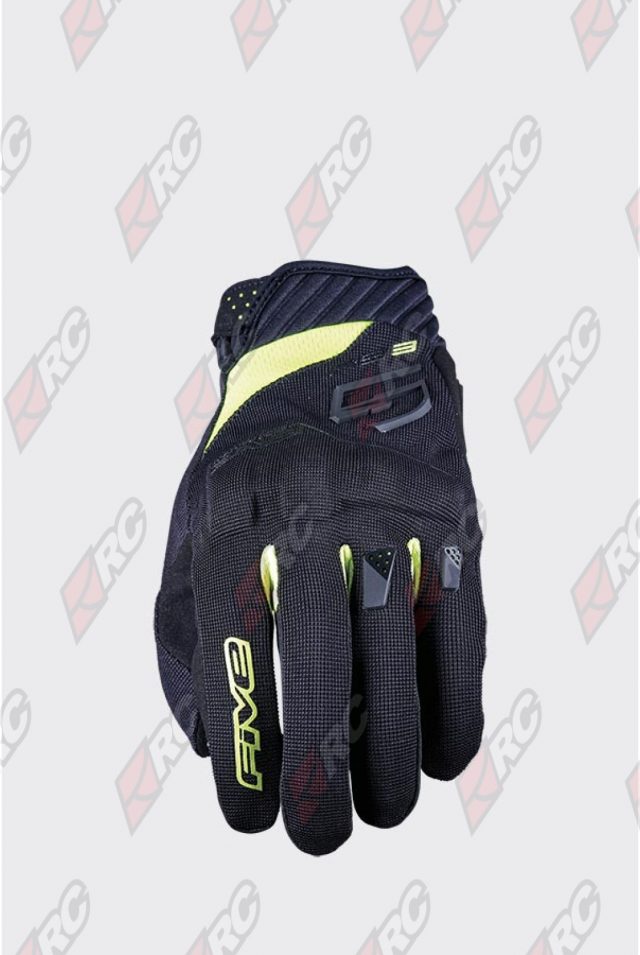 Five RS3 Evo Black Fluo Yellow Gloves