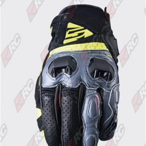 Five SF2 Grey Fluo Yellow Gloves