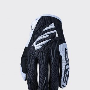 Five MXF3 Black White Gloves