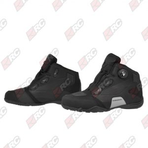 Komine BK 096 D F WP R Shoes Solid Black Shoes