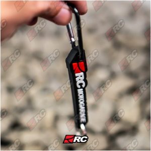 RC Signature Keychain Black Red