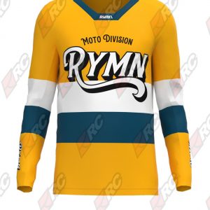 Rymn Flex Jersey Vivid Orange White T-Shirt