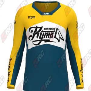 Rymn Flex Jersey Yellow Green White T-Shirt