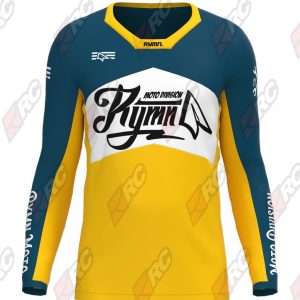 Rymn Flex Jersey Green White Yellow T-Shirt