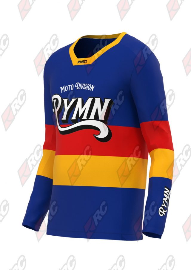 Rymn Flex Jersey Blue Red Orange T-Shirt