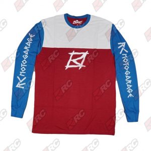 RC Flint LS Red Blue T-Shirt