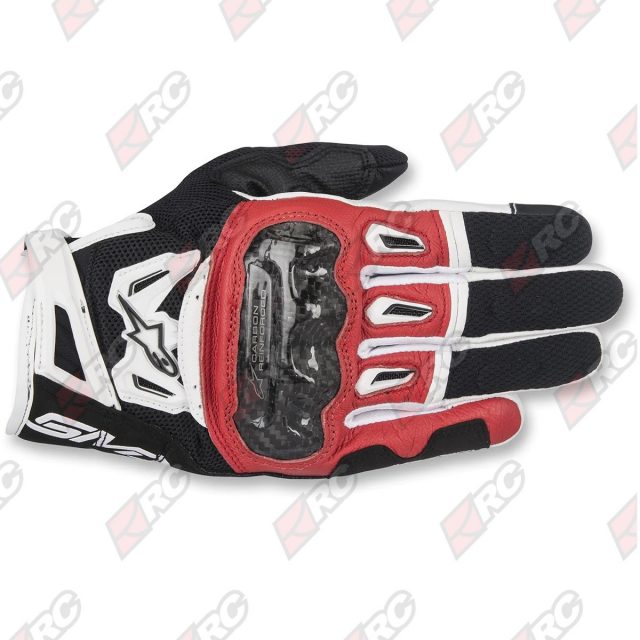 Alpinestars SMX-2 Air Carbon V2 Black Red White Gloves