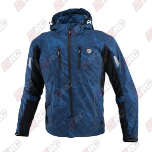 Komine JK 112 Protect Half Mesh Parka Genri HR Navy Marble