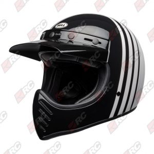 Bell Moto 3 Reverb Black White NS