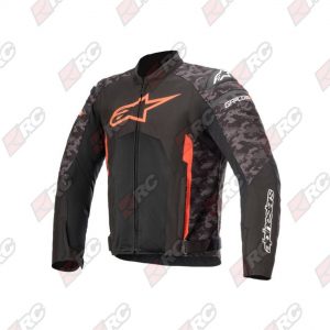 Alpinestars T-GP Plus R V3 Air Black Camo Red Fluo Jacket