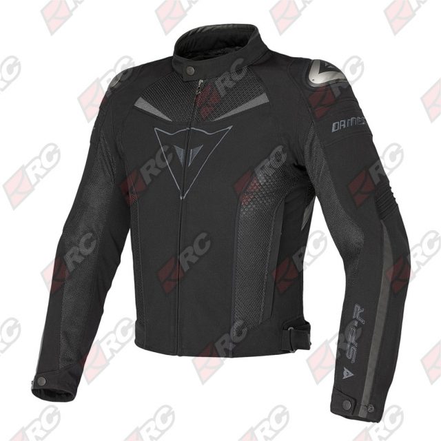 Dainese Super Speed Tex Black Dark Gull Gray Jacket