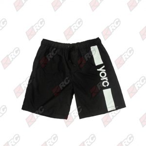 YORC B01 Runner Logo Type Black Pants