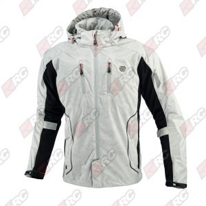 Komine JK 112 P Half M Parka Silver Camo Jacket