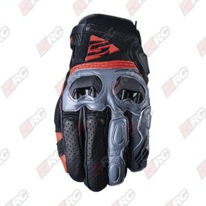 Five SF2 Grey Fluo Red Gloves