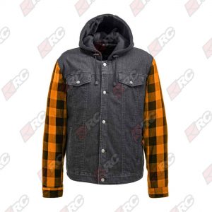 Skull Riderz Tuff Denim Yellow Jacket