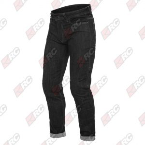 Dainese Denim Slim Tex 001 Black Pants