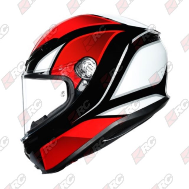 AGV K6 Hypen Black Red White SNI