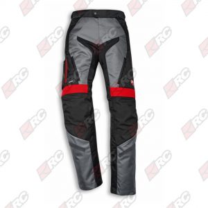 Ducati Spidi Fabric Trousers Atacama C1 Black Grey Red Pants