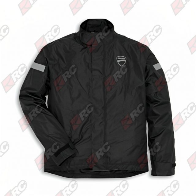 Ducati Revit Strada Rain Jacket Mans Black