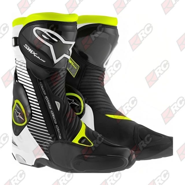 Alpinestars SMX Plus Black White Yellow Fluo Boots