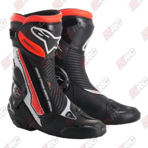 Alpinestars SMX Plus White Black Red Fluo Boots