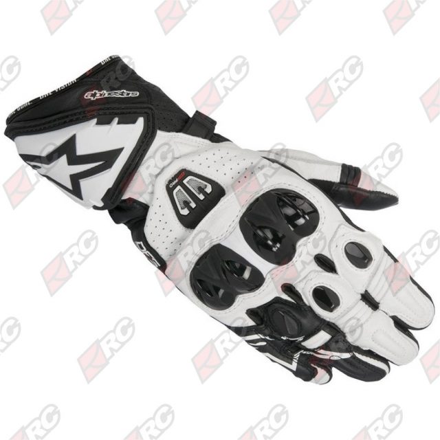 Alpinestars GP Pro R2 Black White Gloves