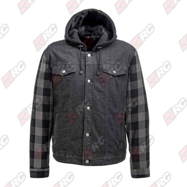 Skull Riderz Tuff Denim Grey Jacket