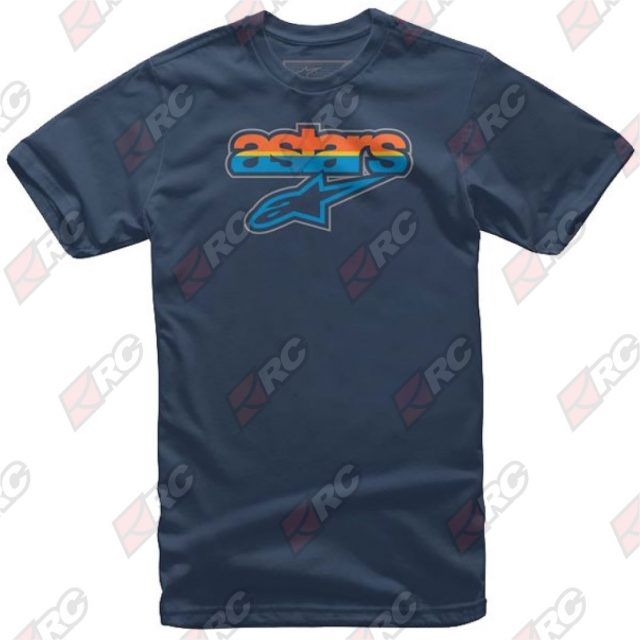 Alpinestars Heritage Blaze Retro Tee Navy