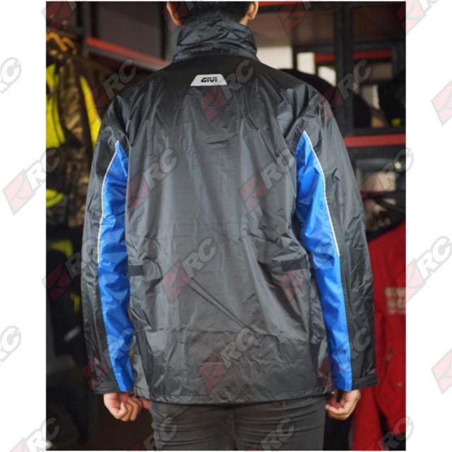 GIVI RRS06 Rider Rain Suit Black Blue