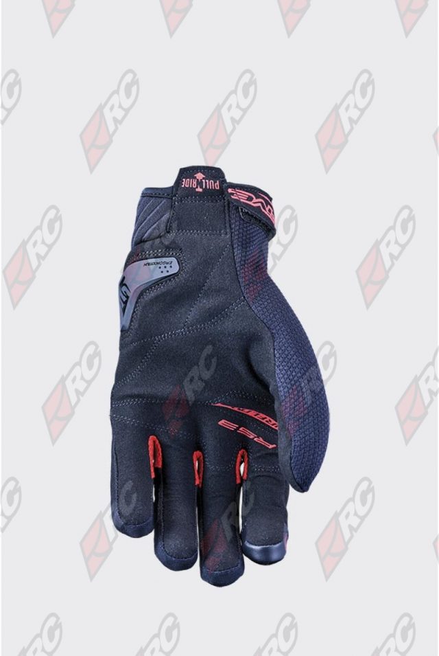 Five RS3 Evo Airflow Black Red Gloves