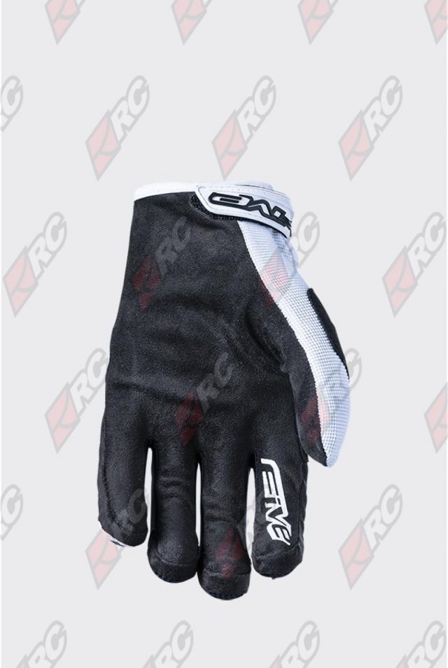 Five MXF3 Black White Gloves