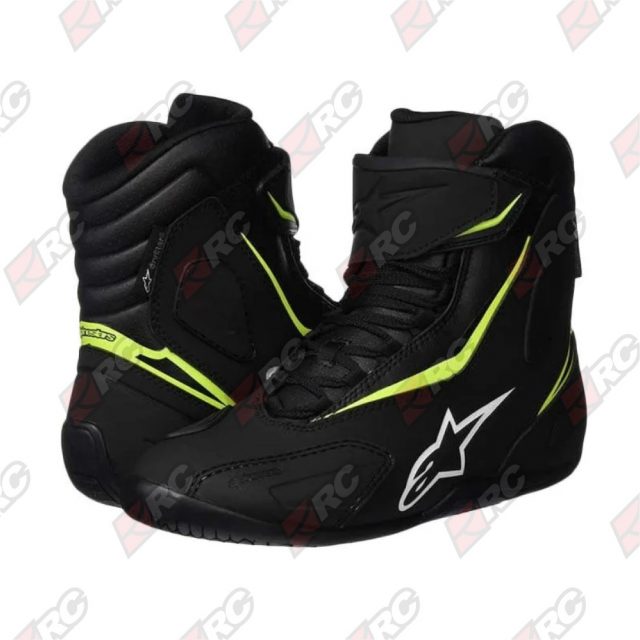 Alpinestars Fastback 2 Drystar Black Yellow Fluo Shoes