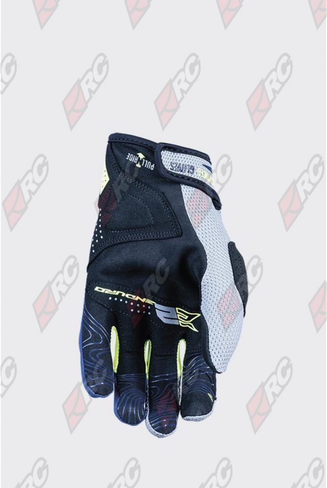 Five E2 Grey Yellow Blue Gloves