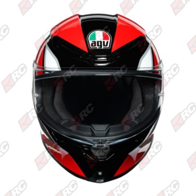 AGV K6 Hypen Black Red White SNI