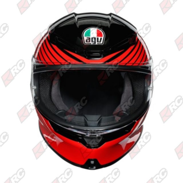 AGV K6 Rush Black Red SNI