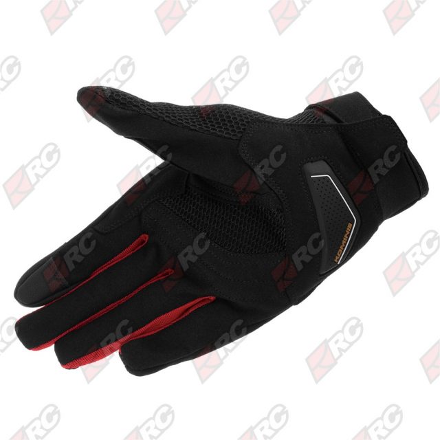 Komine GK 250 3D Mesh Protect Black Red Gloves