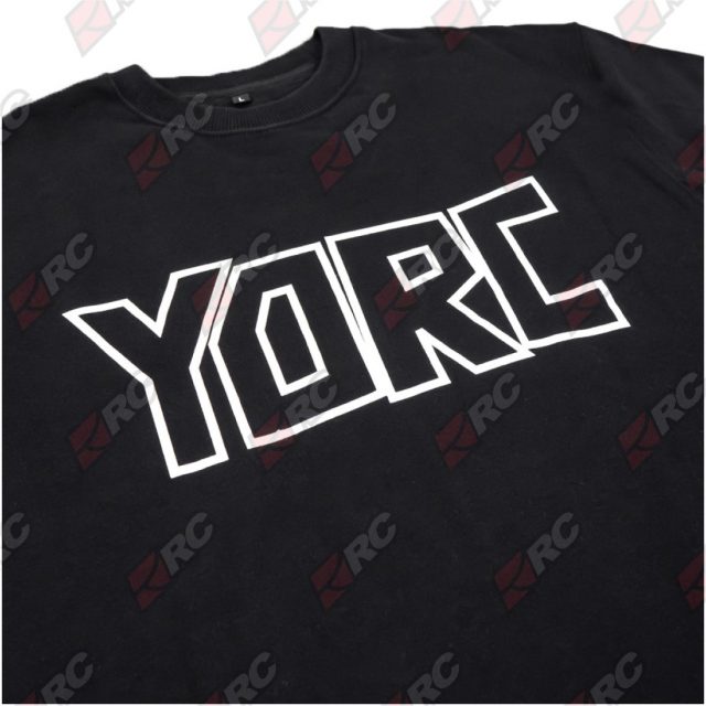 YORC Basic B03-010 Outline Crewneck Black