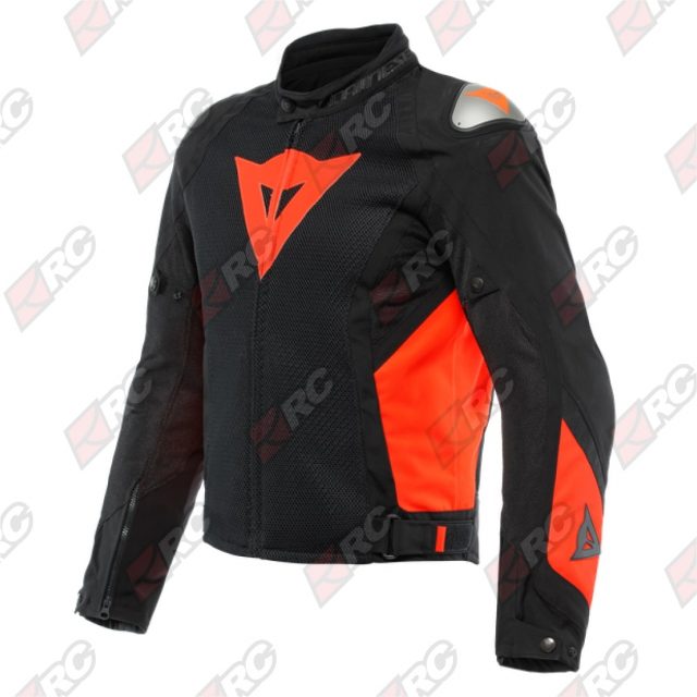 Dainese Energyca Air Tex Black Fluo Red