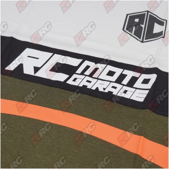 RC Enduro LS Green White T-Shirt