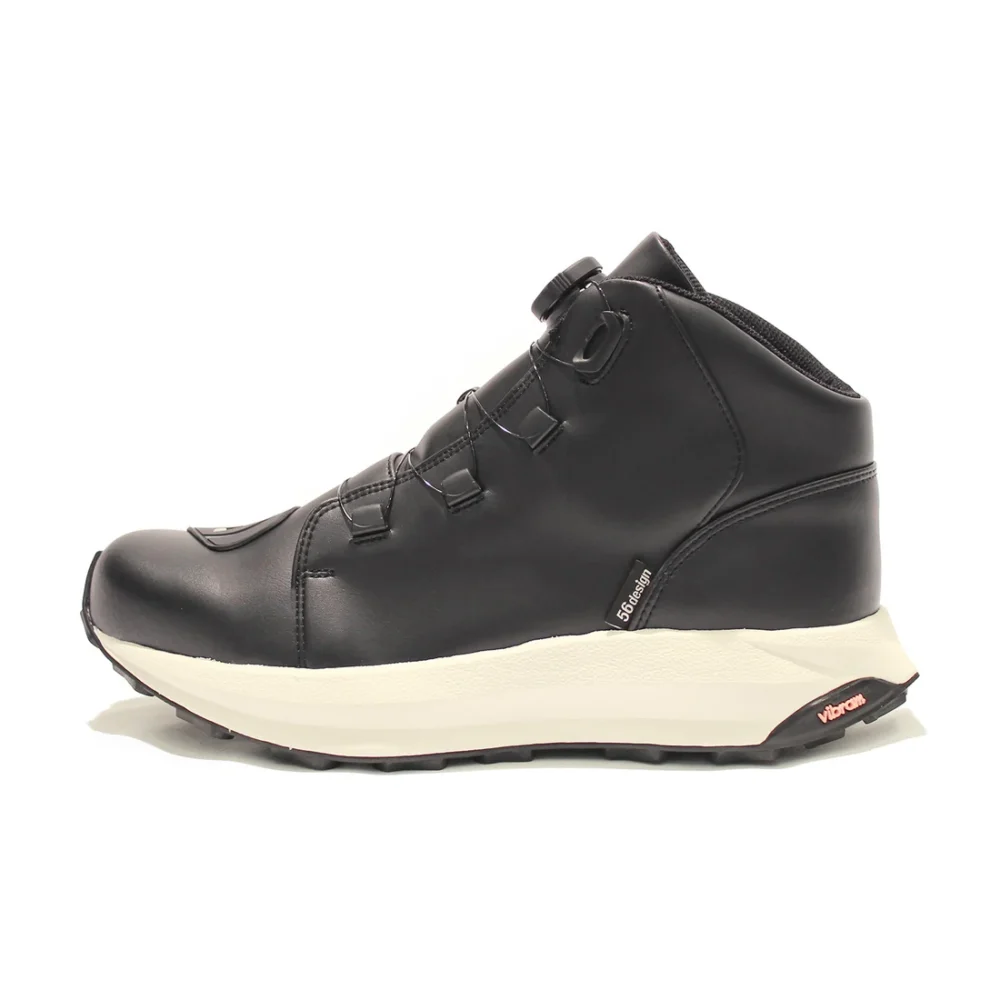 Alternative view of 56design Riding Wedge Sole Shoes Black White Sole Shoes